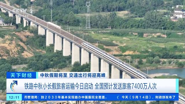 铁路国庆黄金周旅客运输今日启动