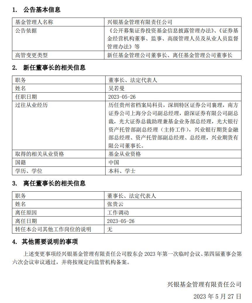 刚刚，公募巨头宣布换帅！