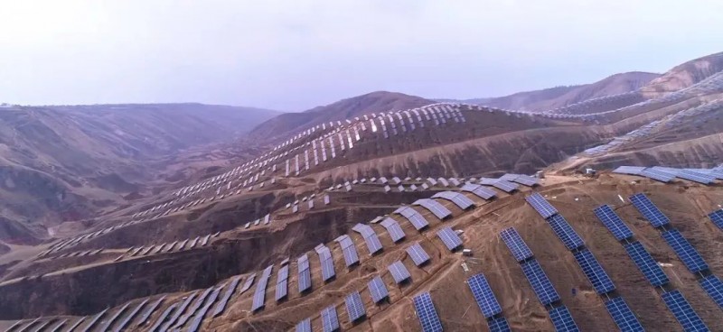 中广核德令哈80万千瓦光伏发电部分全容量并网