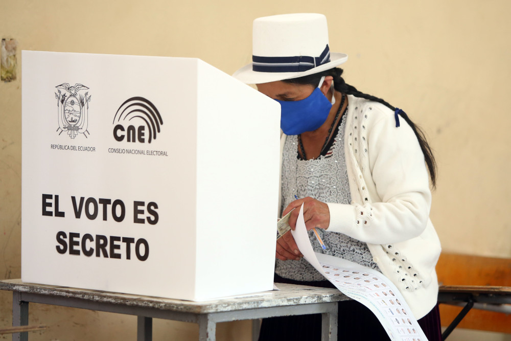 厄瓜多尔大选开始投票!