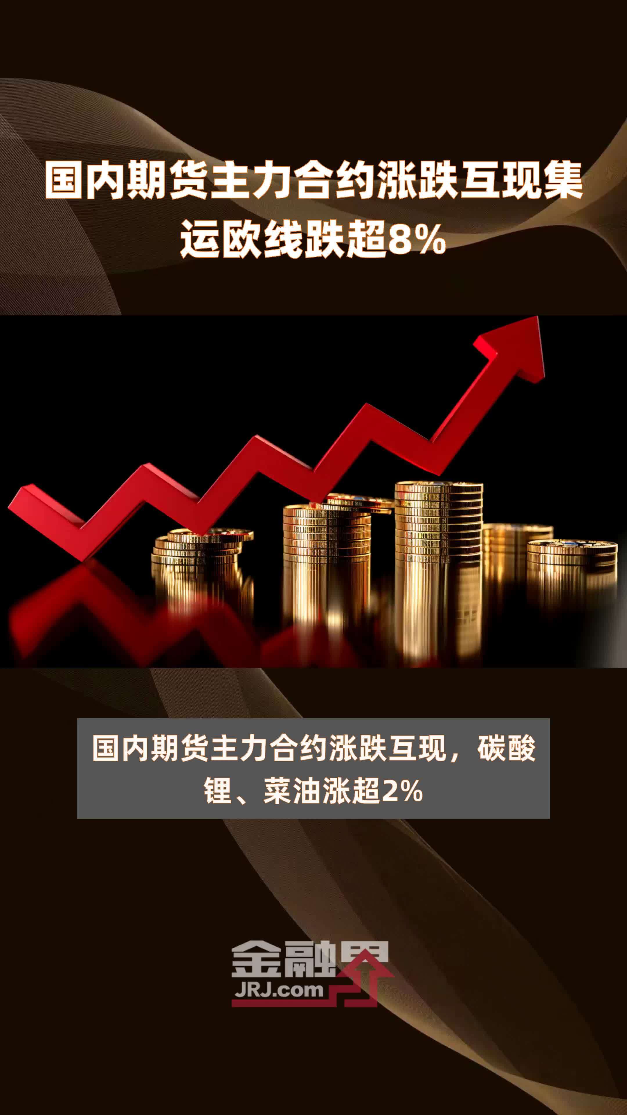 欧线集运主力合约涨近16%