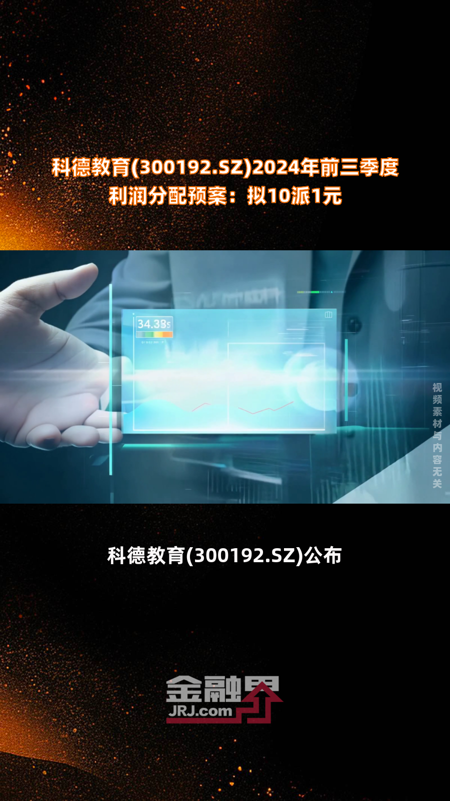 星图测控公布2024年分配预案:拟10转增4派1.49元