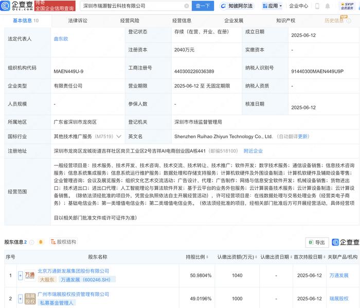 博济医药成立中医药科技公司 含AI相关业务