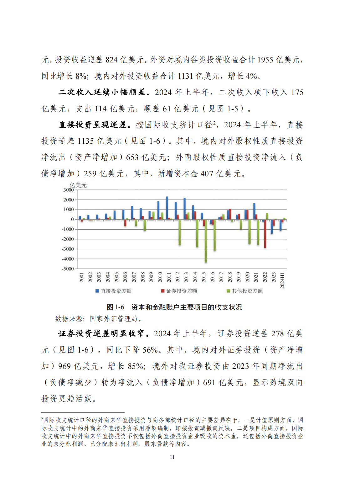 国家外汇管理局：一季度我国经常账户顺差11874亿元 资本和金融账户逆差10094亿元