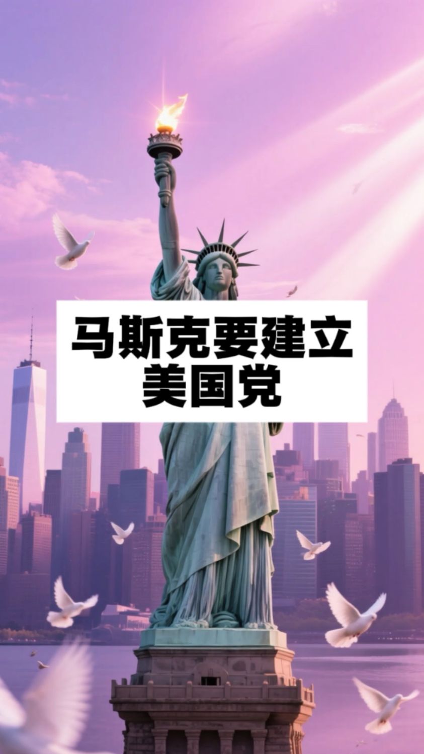 事关“美国党”计划！马斯克最新→