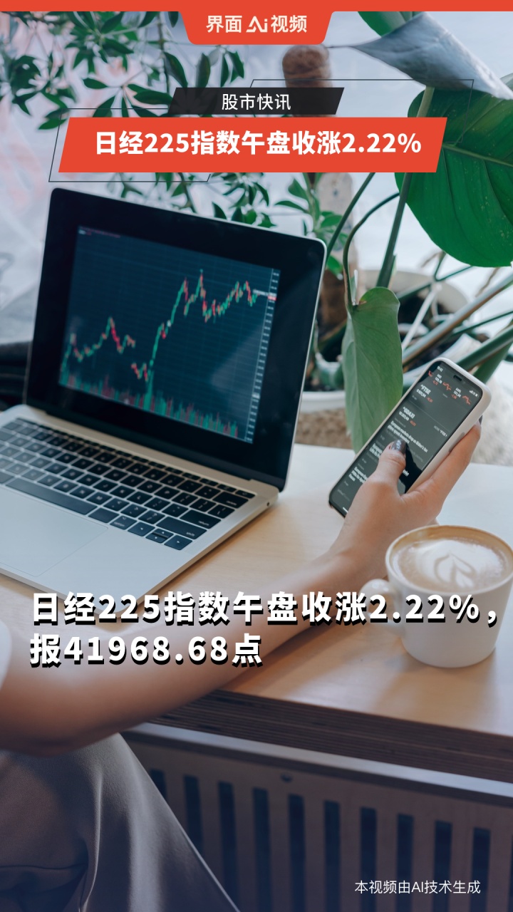 日经225指数盘初涨0.99%