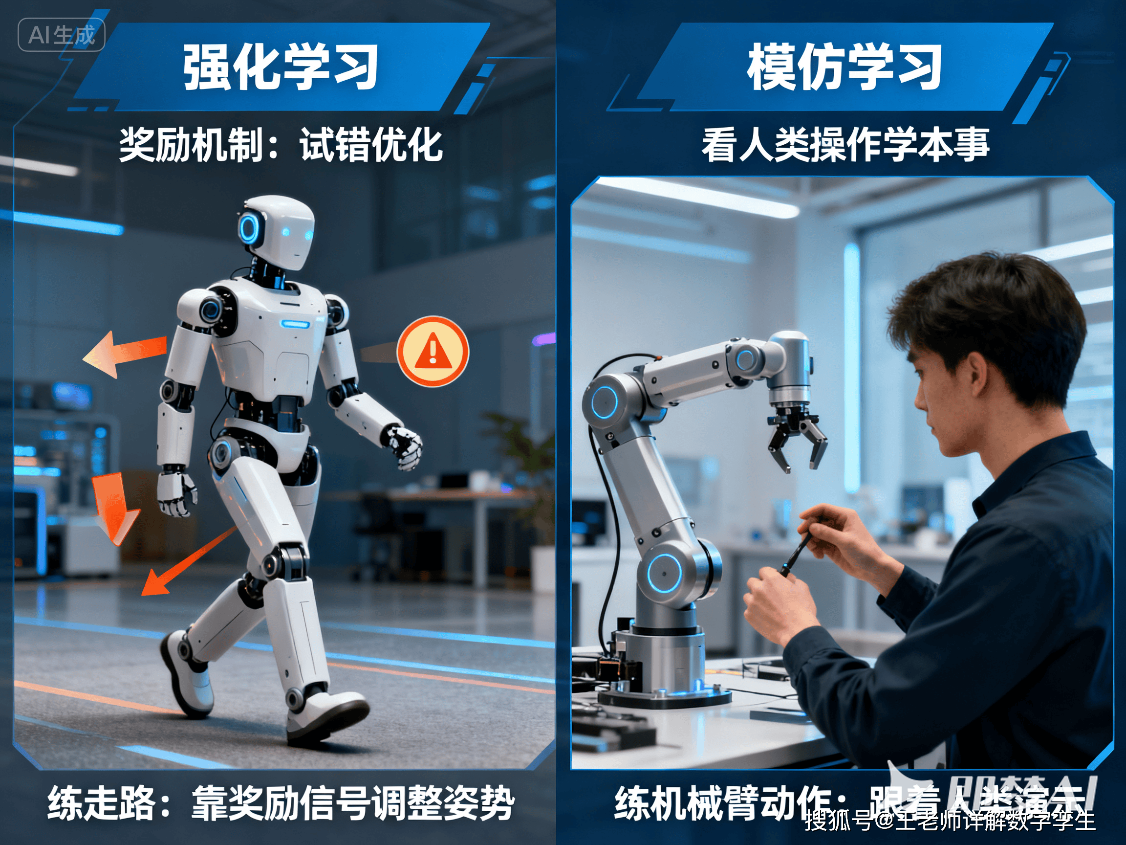 "0代码"也能训练机器人，机器人有"灵魂"了？