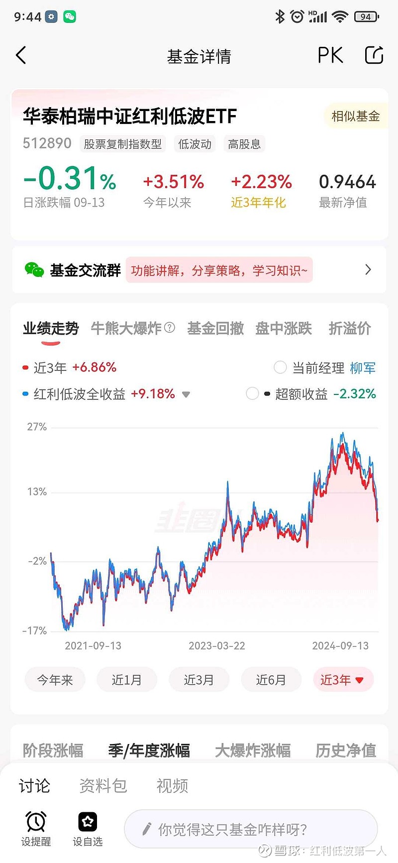 红利板块低开高走，资金连续三个交易日流入红利ETF易方达（515180）