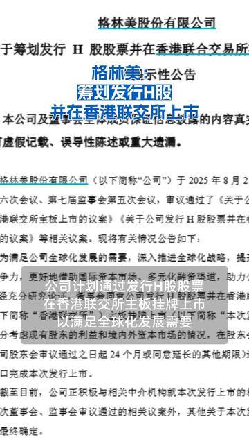 极米科技筹划发行H股股票并在港交所主板上市